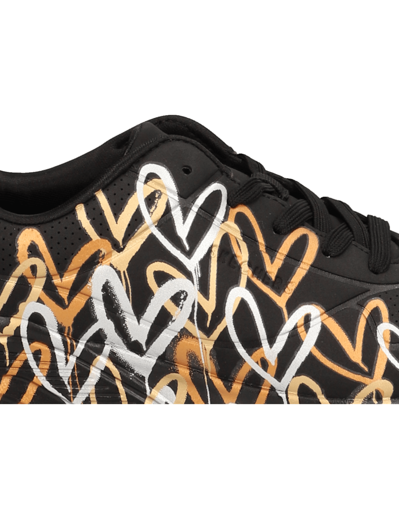 Skechers-UNO-LITE---METALLIC-LOVE-schwarz
