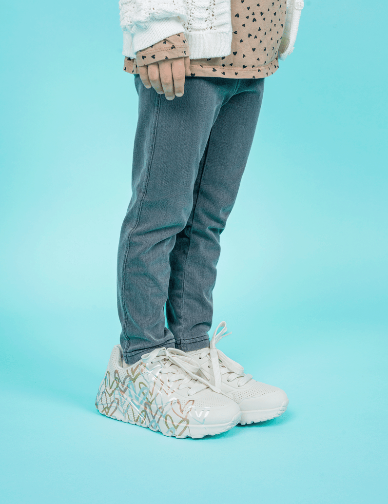 Skechers-UNO-LITE---METALLIC-LOVE-schwarz