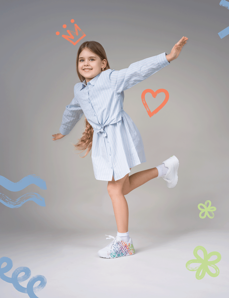 Skechers-UNO-LITE---METALLIC-JOY-weiss