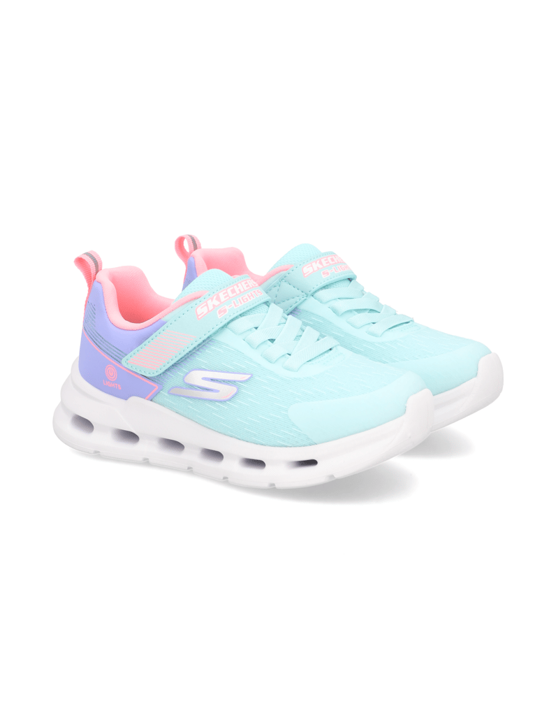 Skechers-GLIDE-STEP-LIGHTS-hellblau