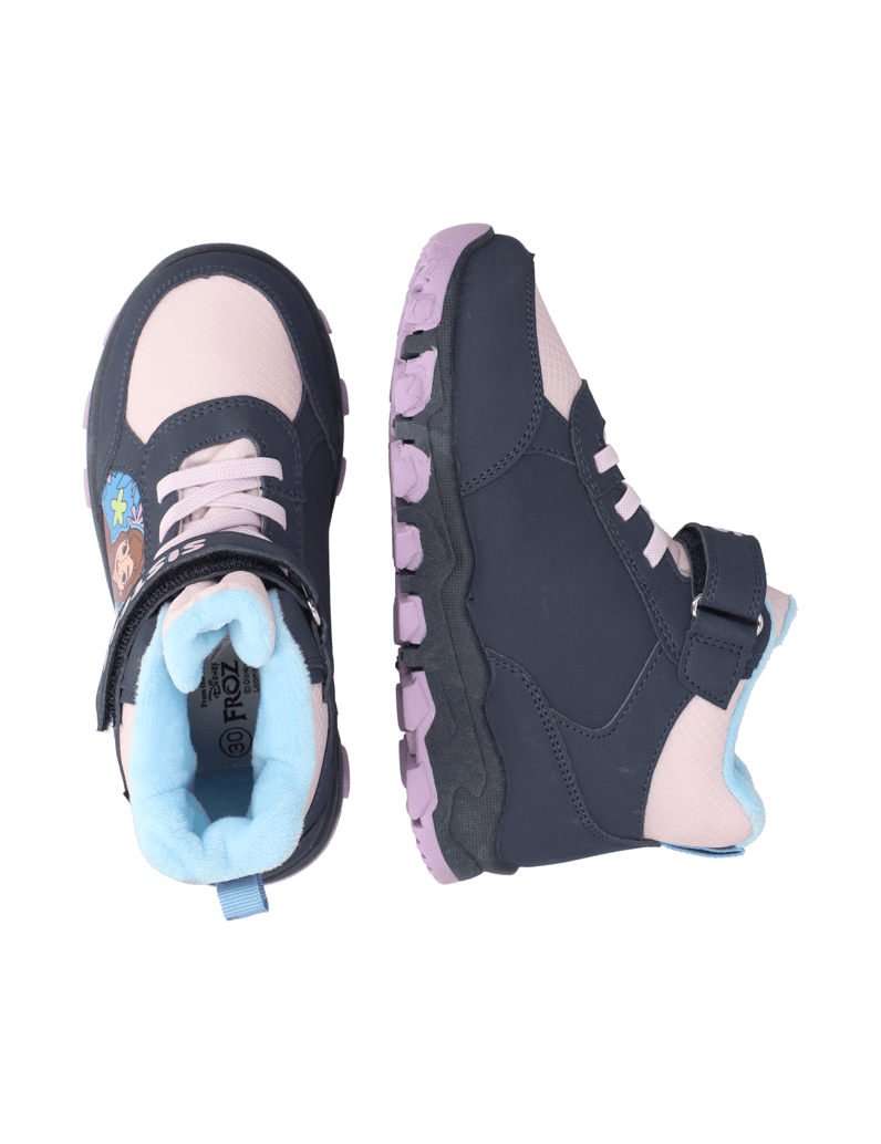 Frozen-Sneaker-Mid-Cut-blau