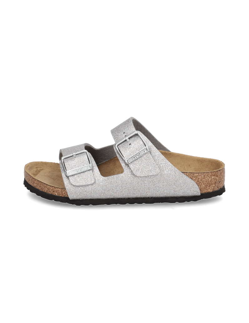 Birkenstock-ARIZONA-KIDS-BS-BIRKO-FLOR-silber