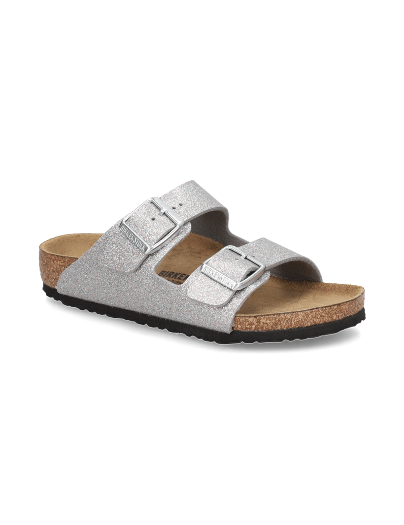 Birkenstock-ARIZONA-KIDS-BS-BIRKO-FLOR-silber
