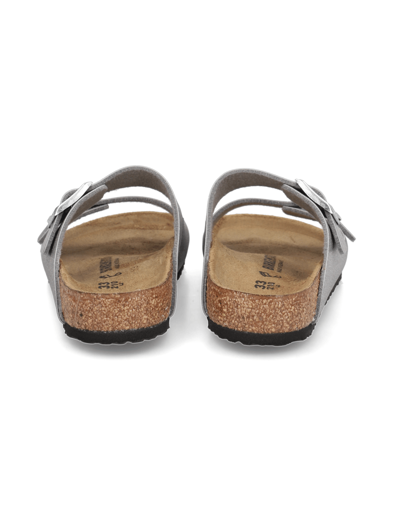 Birkenstock-ARIZONA-KIDS-BS-BIRKO-FLOR-silber