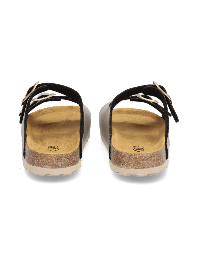 Natura-Hausschuh-gold