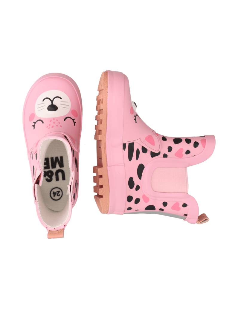 U&ME-Regenstiefel-pink