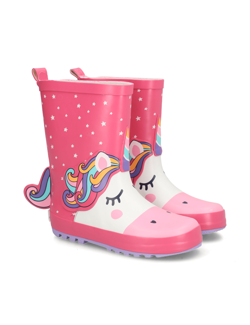 U&ME-Regenstiefel-pink