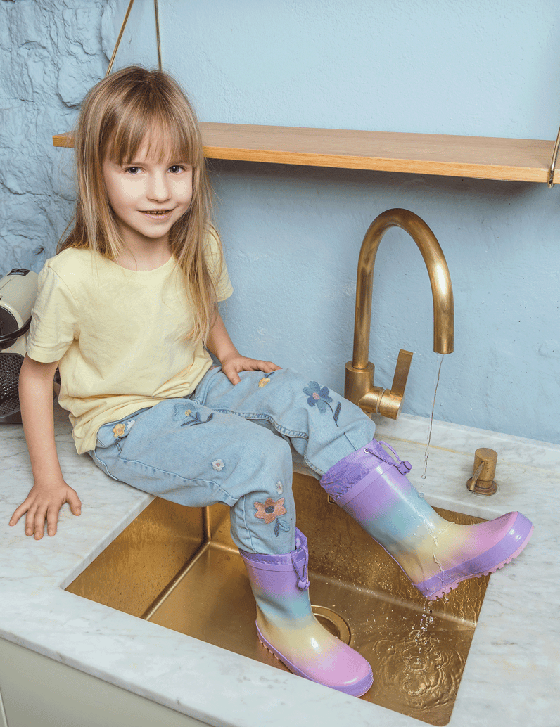 U&ME-Regenstiefel-lila