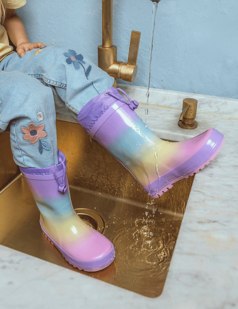 U&ME-Regenstiefel-lila