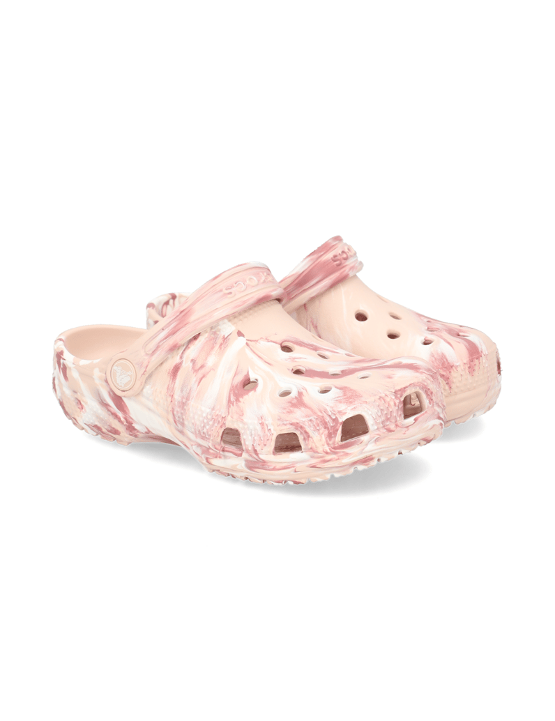 Crocs-CLASSIC-MARBLED-CLOG-weiss