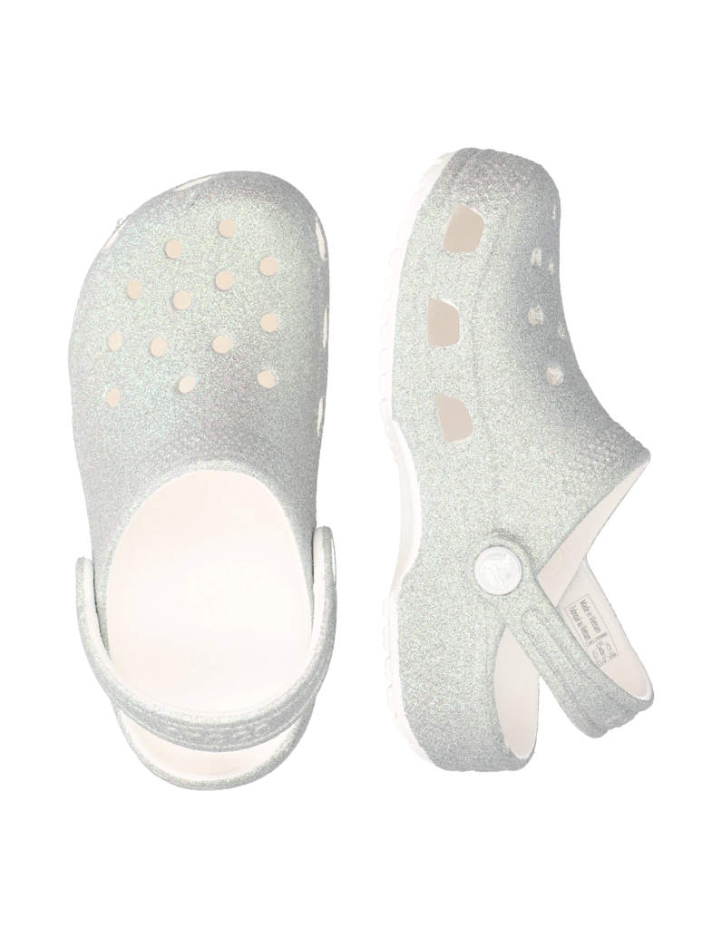 Crocs-CLASSIC-CLOG-GLITTER-weiss