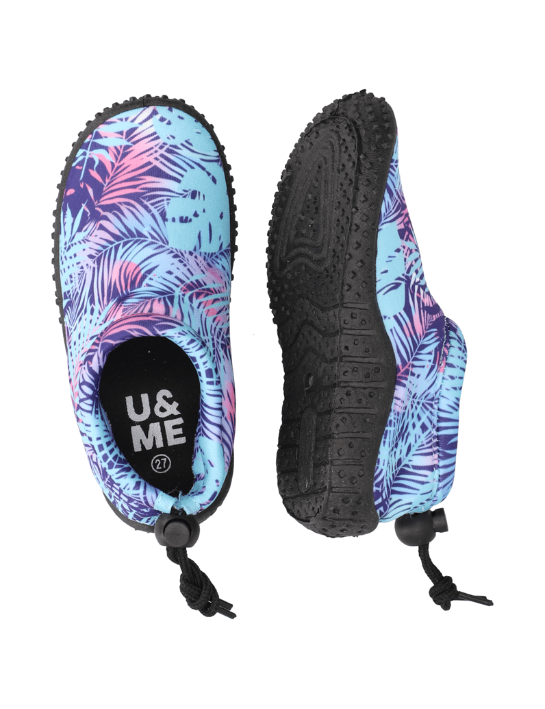 U&ME-Textil-Badesandale-türkis