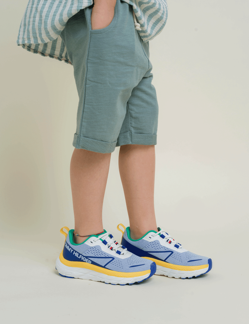 Tommy-Hilfiger-Textil-Sneaker-blau