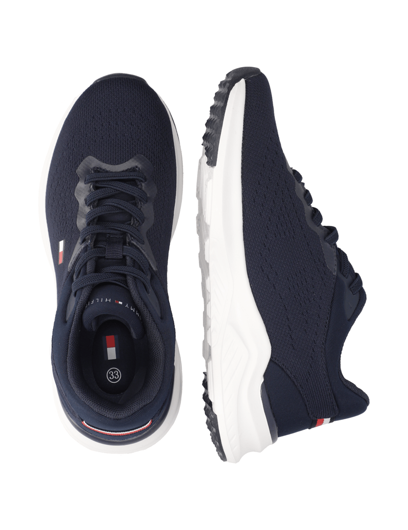 Tommy-Hilfiger-Textil-Sneaker-blau