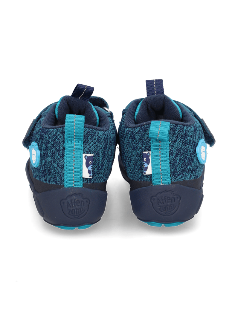 Affenzahn-Übergangsschuh-Knit-Happy-Bär-blau