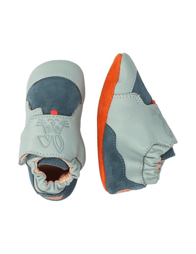 Affenzahn-Krabbelschuh-Leder-Crawly-Hase