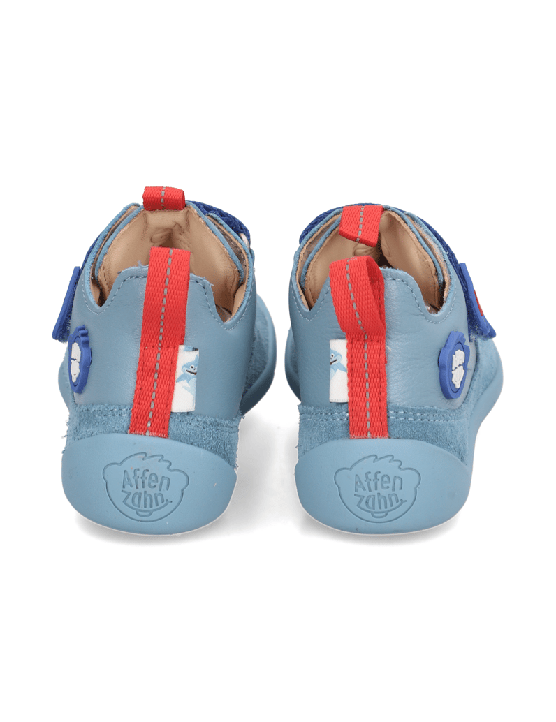 Affenzahn-Leder-Buddy-Hai-grün