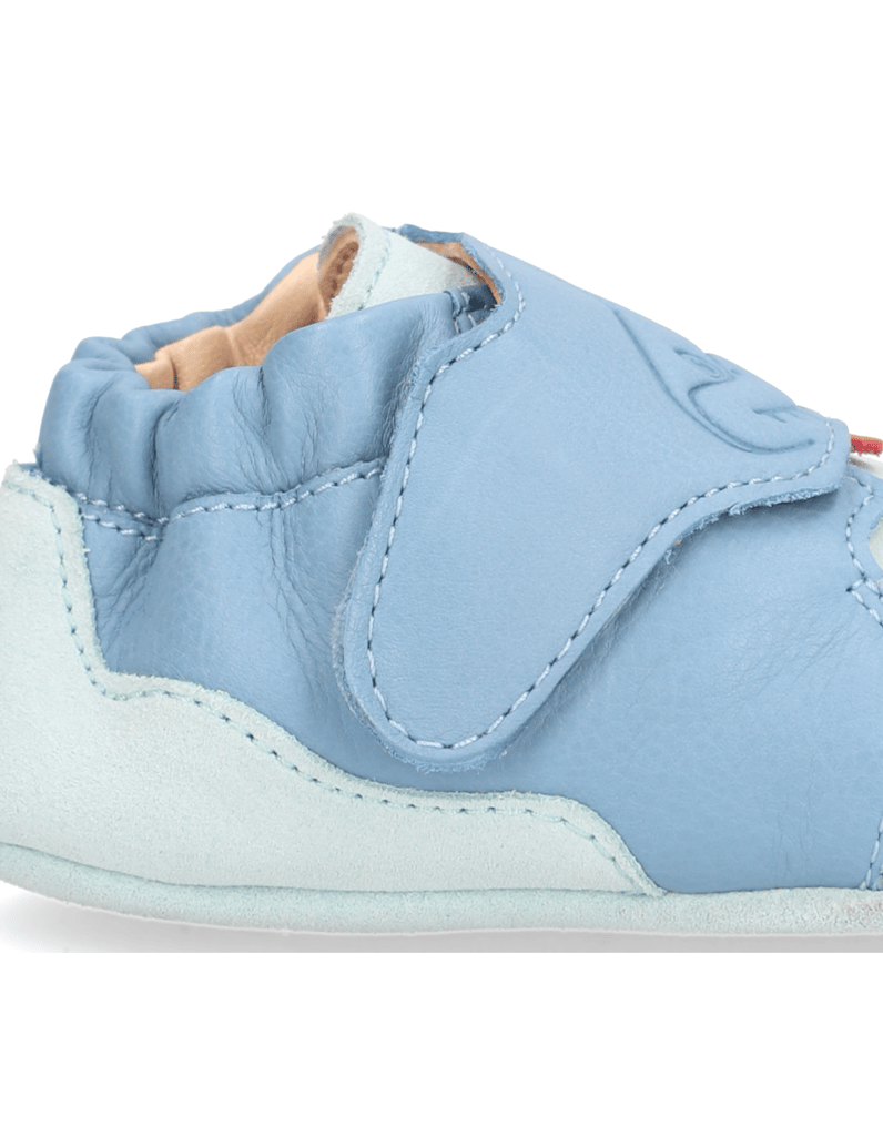 Affenzahn-Krabbelschuh-Leder-Crawly-Hai-blau