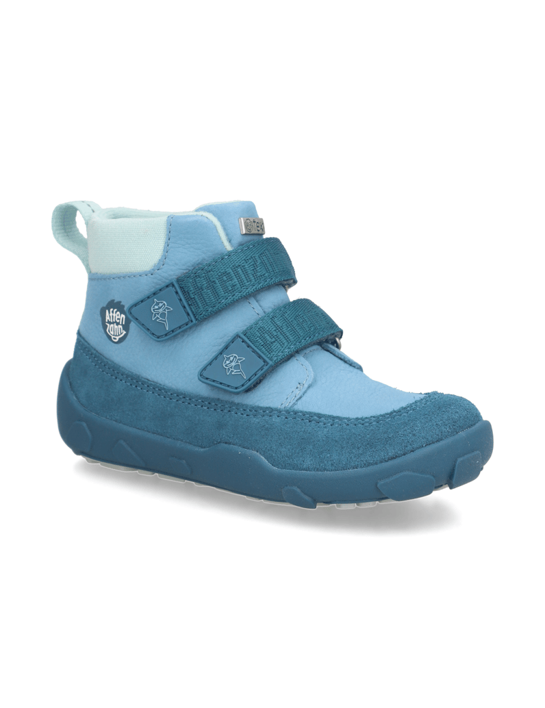 Affenzahn-Übergangsschuh-Leder-Friendy-Hai-blau