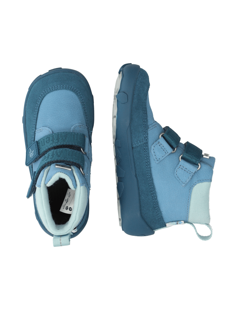 Affenzahn-Übergangsschuh-Leder-Friendy-Hai-blau