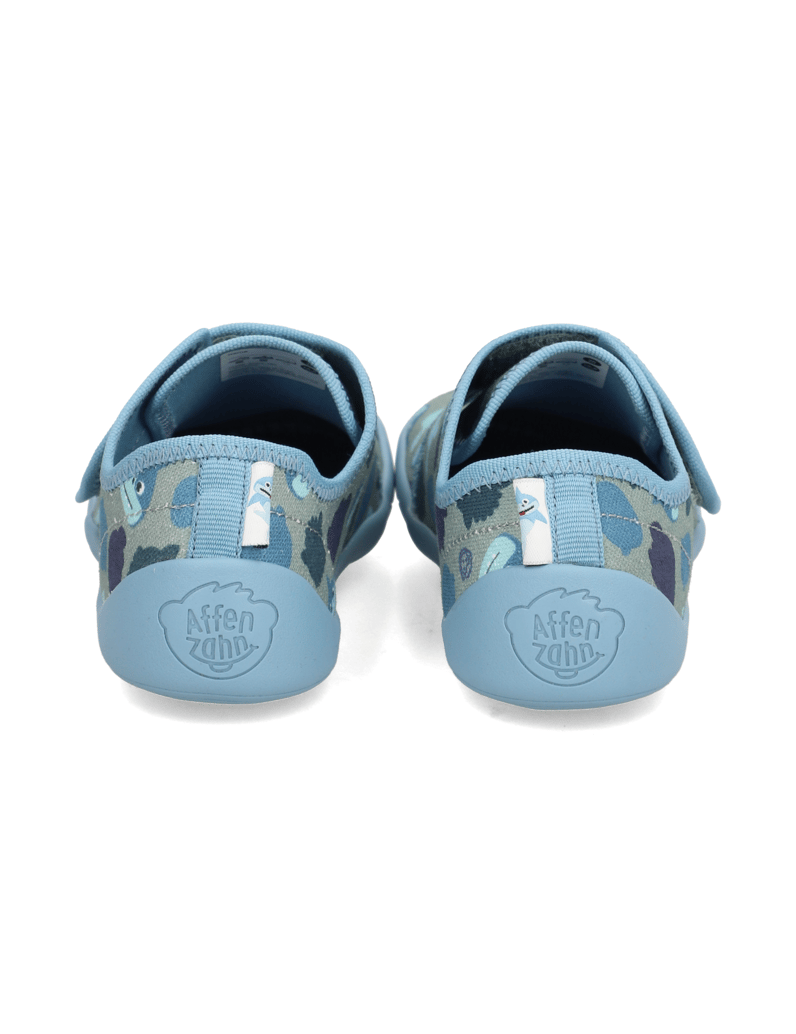 Affenzahn-Hausschuh-Baumwolle-Movy-Hai-hellblau