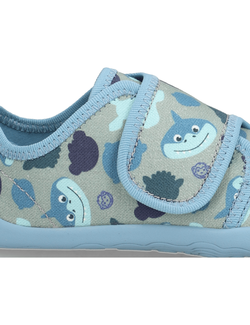 Affenzahn-Hausschuh-Baumwolle-Movy-Hai-hellblau