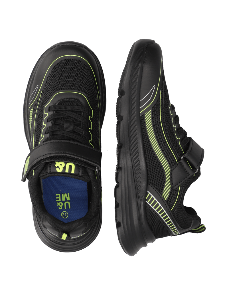 U&ME-Sneaker-schwarz