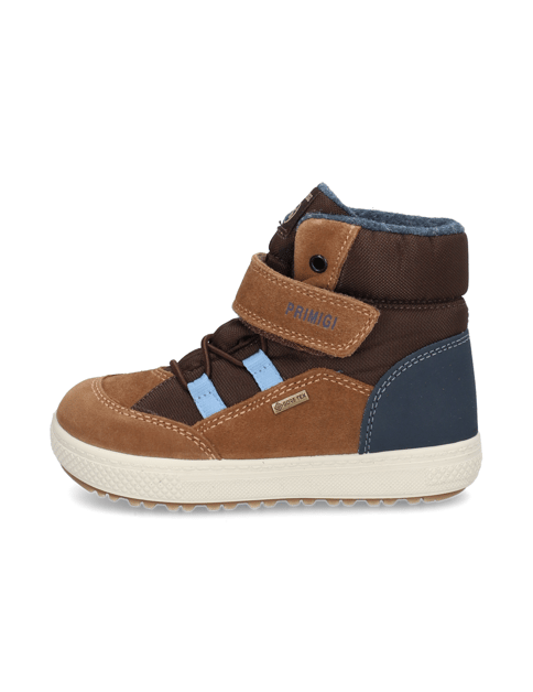 Lederkombination Boot