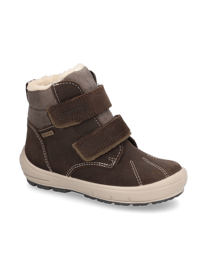 Superfit Groovy 309 Stivali Da Neve Per Bambini E Ragazzi, In Pelle Scamosciata Con Membrana Gore-Tex, Suola Leggera Bicolore, Larghezza M IV - 3