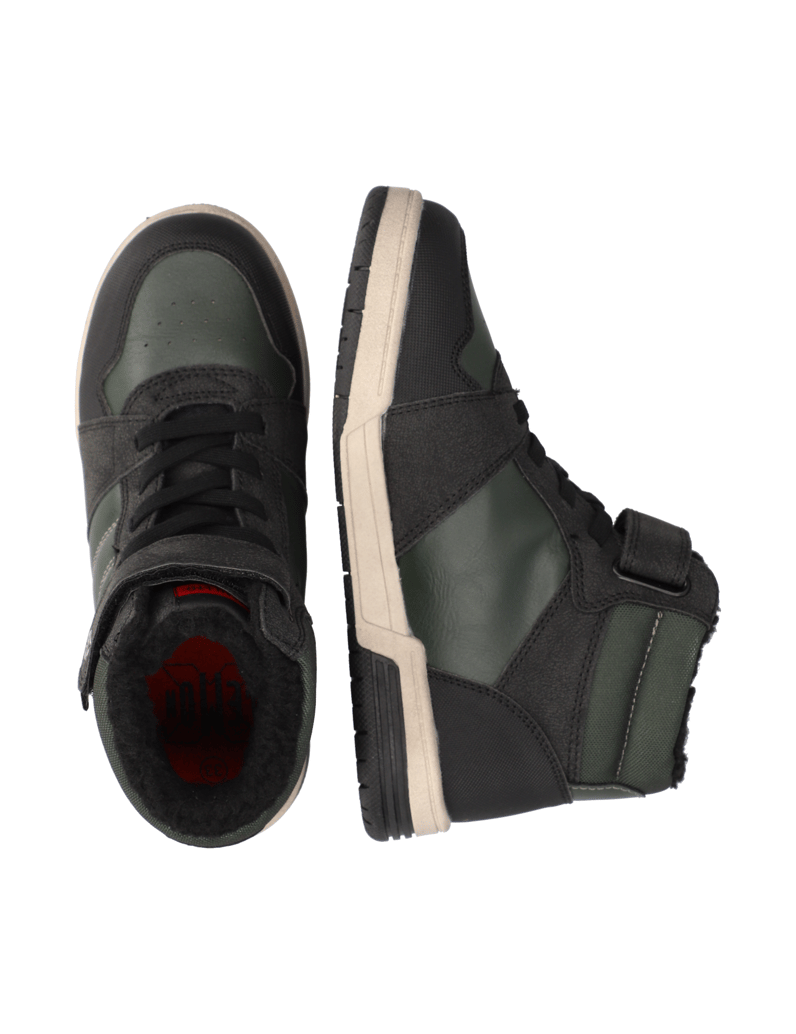 LEMON-X-Sneaker-Mid-Cut-schwarz