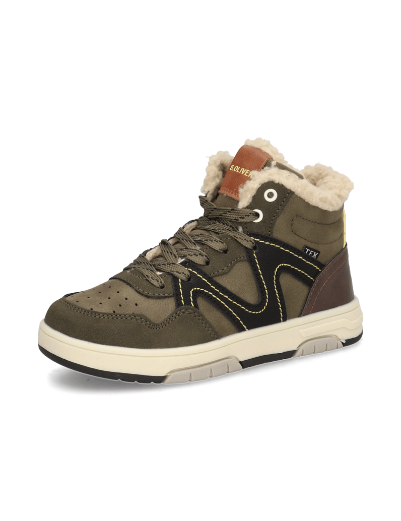 S.Oliver-Sneaker-Mid-Cut-oliv