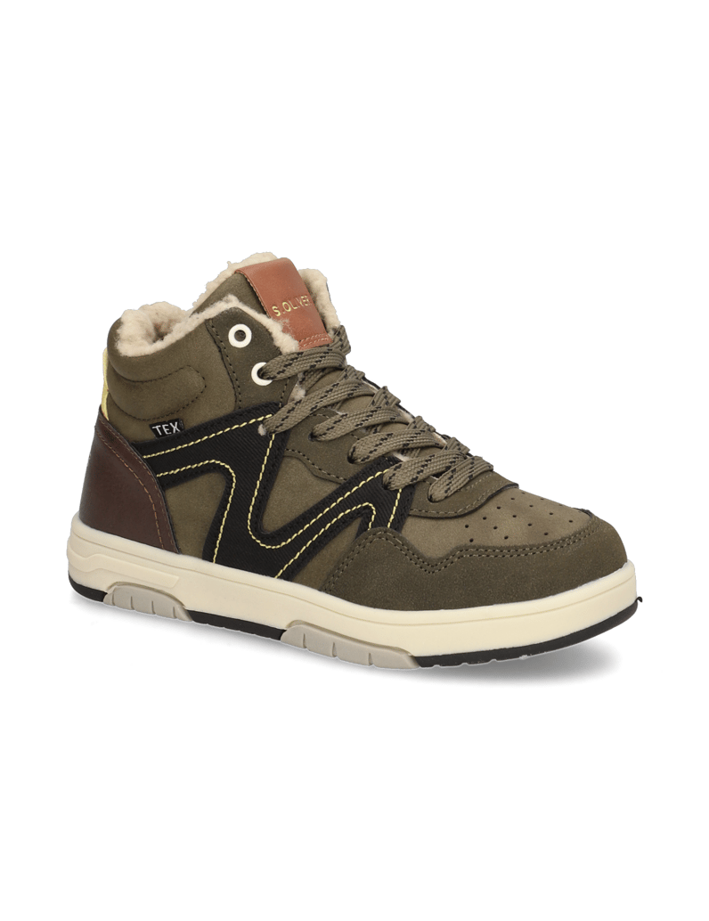 S.Oliver-Sneaker-Mid-Cut-oliv