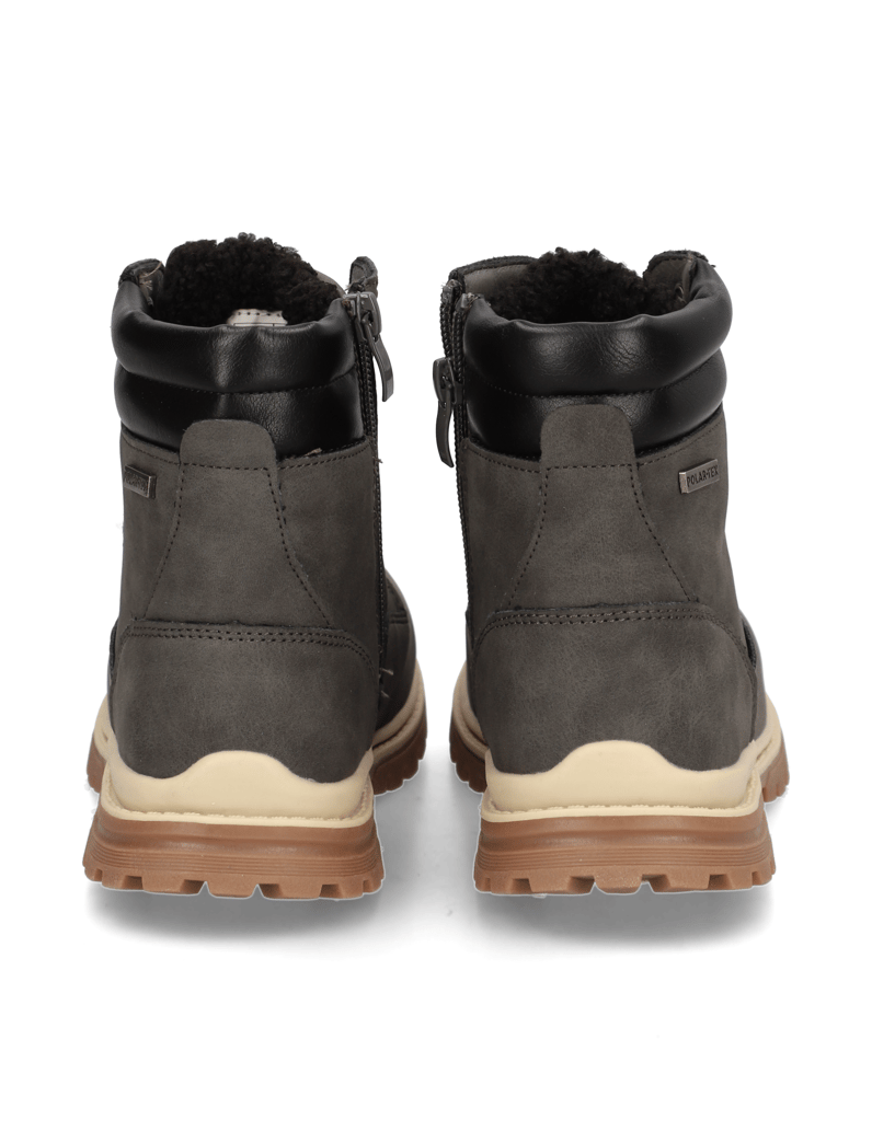 U&ME-Lederimitat-Boot-braun