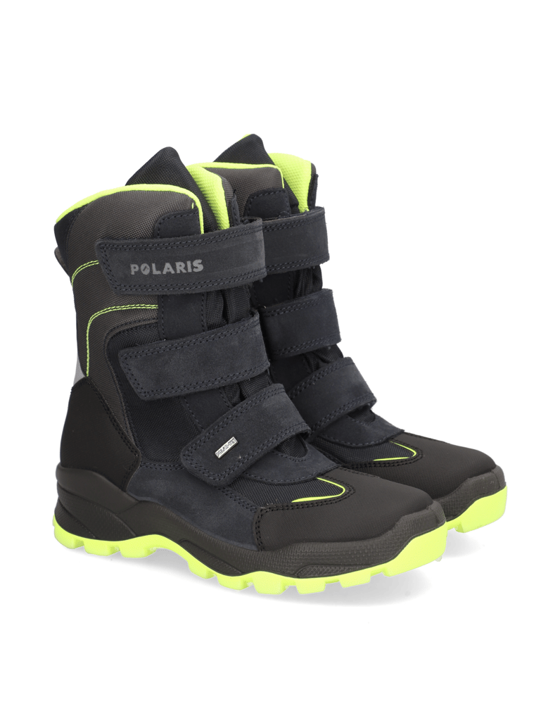 Polaris-Textil-Snowboot-blau