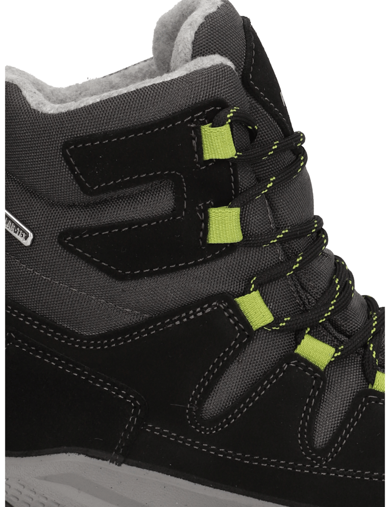 Polaris-Textil-Snowboot-schwarz