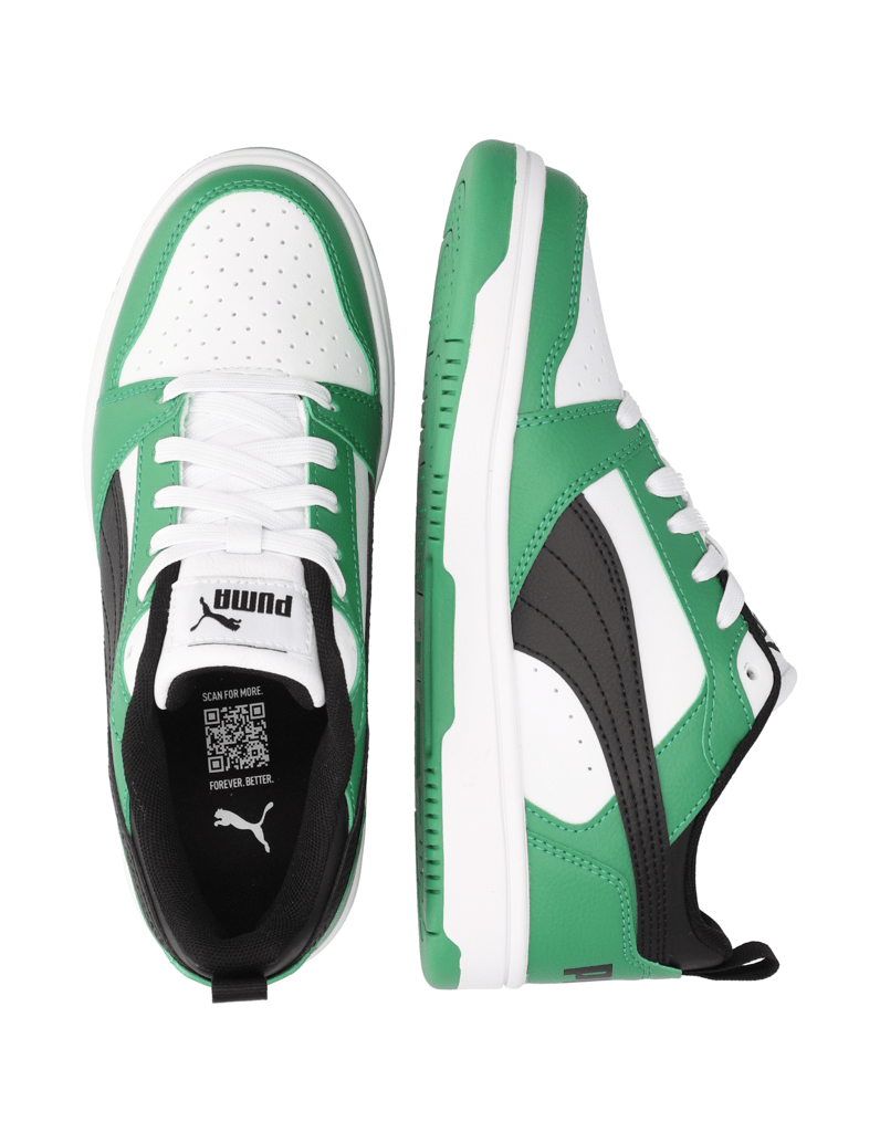 Puma-PUMA-REBOUND-V6-LO-JR-grün