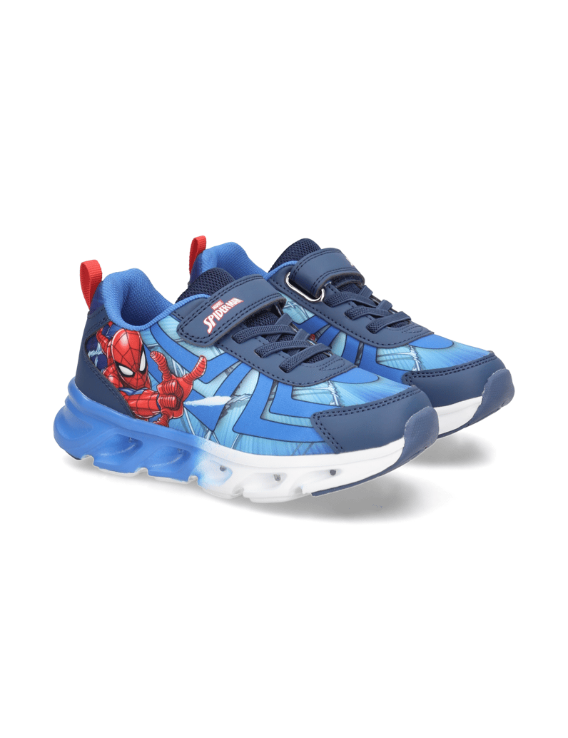 SPIDERMAN-Sneaker-blau