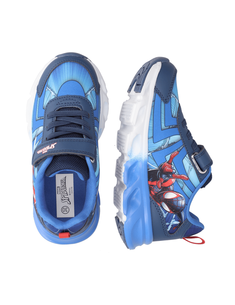 SPIDERMAN-Sneaker-blau