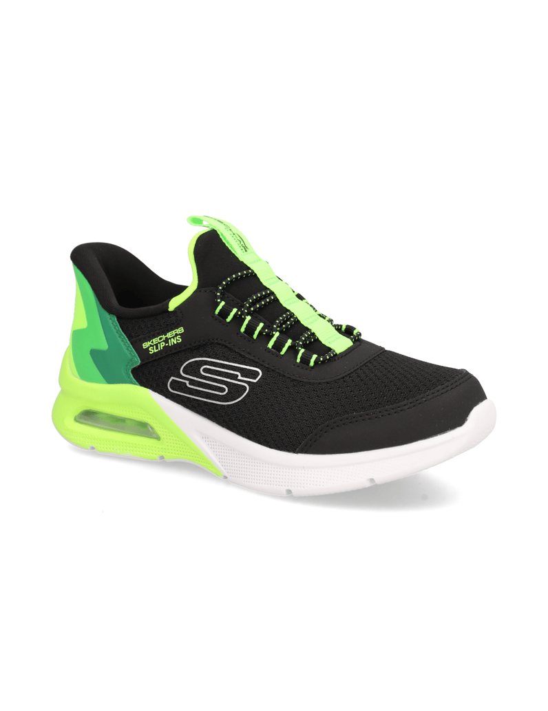 Skechers-MICROSPEC-MAX---BRISK-STRIPE-schwarz