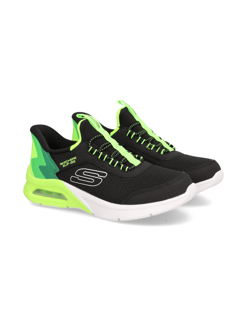 Skechers-MICROSPEC-MAX---BRISK-STRIPE-schwarz