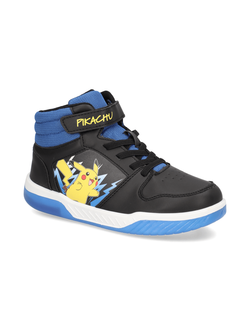 Pokemon-Sneaker-Mid-Cut-schwarz