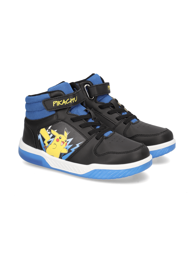 Pokemon-Sneaker-Mid-Cut-schwarz