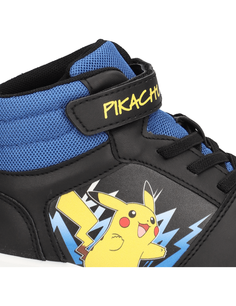 Pokemon-Sneaker-Mid-Cut-schwarz