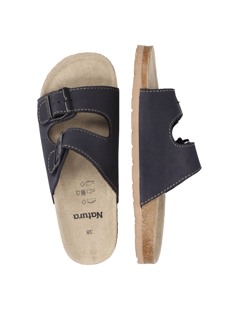 Natura-Pantoffel-blau