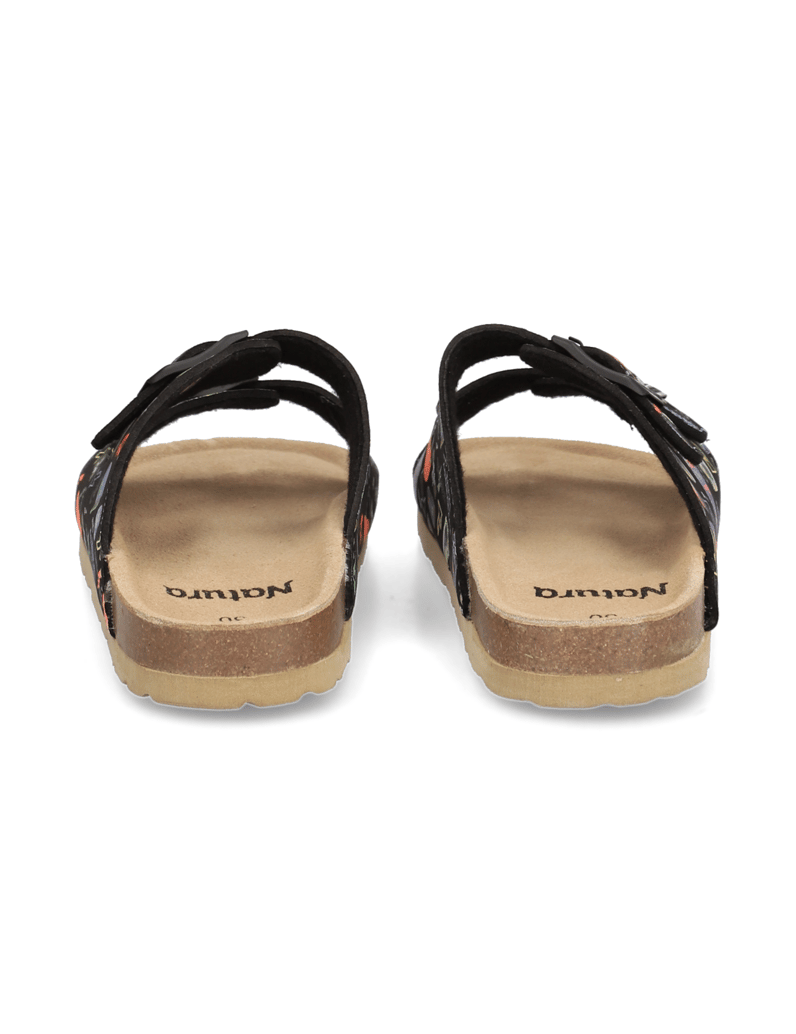 Natura-Hausschuh-schwarz