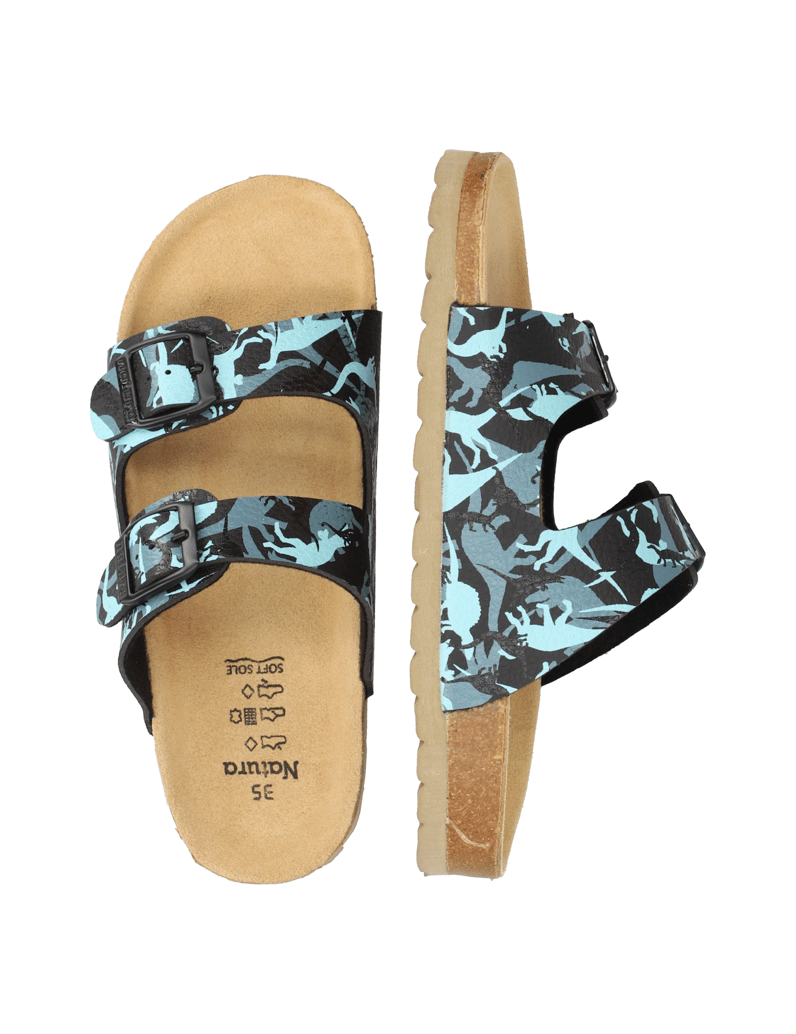 Natura-Hausschuh-schwarz