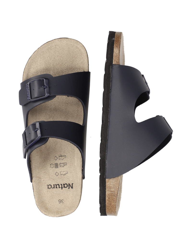 Natura-Pantoffel-blau