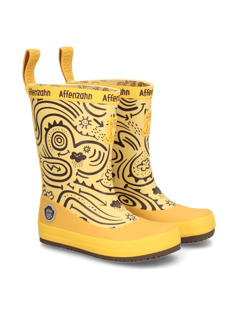 Affenzahn-GUMMISTIEFEL-VEGAN-PLASHY-TIGER-gelb