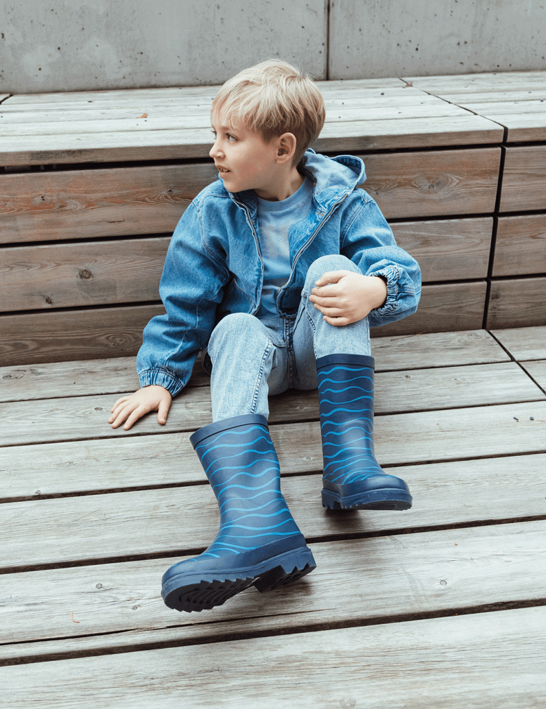 U&ME-Regenstiefel-blau