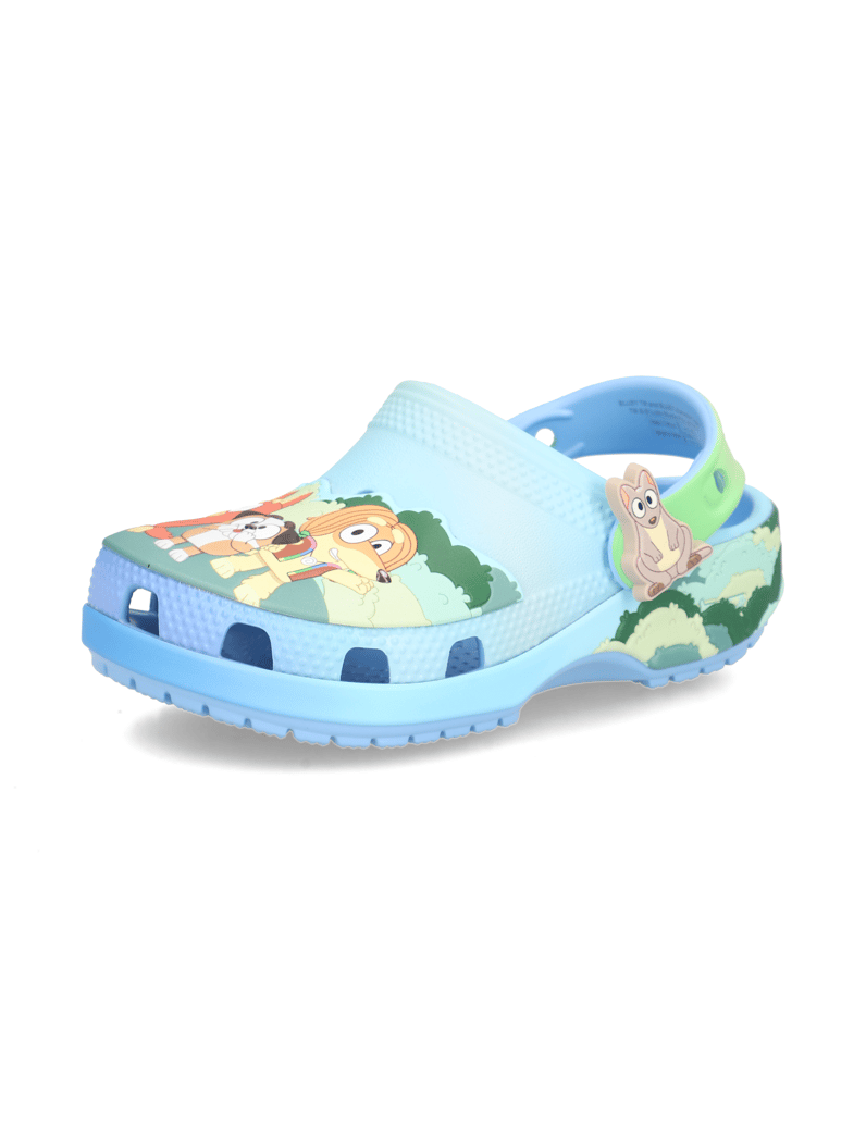 Crocs-BLUEY-blau